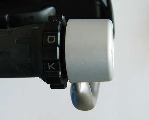 KAOKO™ Cruise Control for BMW F800GS (2013-) & F700GS (2013-) : (for use with OEM steel back bone hand guards)