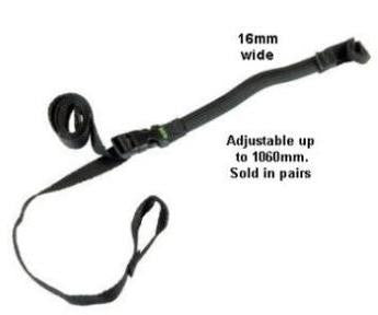 ROK STRAP Luggage Tie Down straps (Adjustable Looped Ends1060mm)